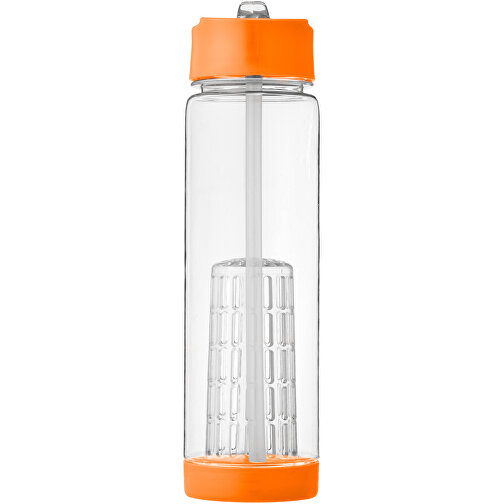 Tutti Frutti 740 Ml Tritan™ Sportflasche Mit Infuser , transparent / orange, Eastman Tritan™, 25,90cm (Höhe), Bild 5