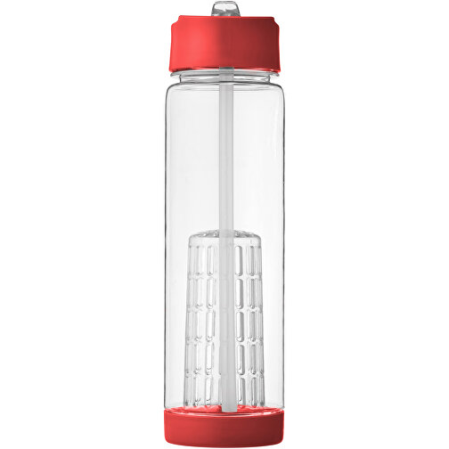 Tutti Frutti 740 Ml Tritan™ Sportflasche Mit Infuser , transparent / rot, Eastman Tritan™, 25,90cm (Höhe), Bild 1