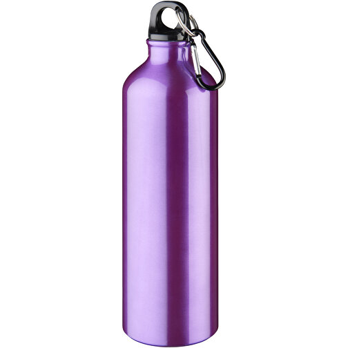 Oregon 770 Ml Aluminium Trinkflasche Mit Karabinerhaken , lila, Aluminium, 25,00cm (Höhe), Bild 1