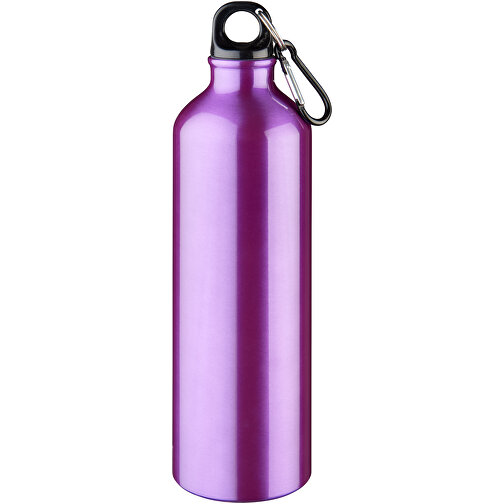 Oregon 770 Ml Aluminium Trinkflasche Mit Karabinerhaken , lila, Aluminium, 25,00cm (Höhe), Bild 5