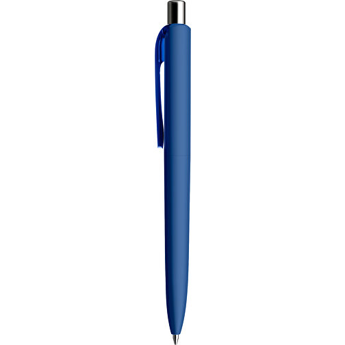 Prodir DS8 PRR Push Kugelschreiber , Prodir, klassikblau/silber poliert, Kunststoff/Metall, 14,10cm x 1,50cm (Länge x Breite), Bild 2