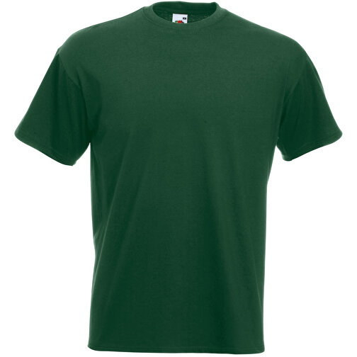 SUPER Premium T-Shirt , Fruit of the Loom, flaschengrün, 100 % Baumwolle, XL, , Bild 1