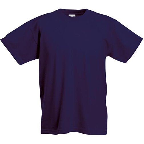 Kids Valueweight T-Shirt , Fruit of the Loom, violett, 100 % Baumwolle, 140, , Bild 1