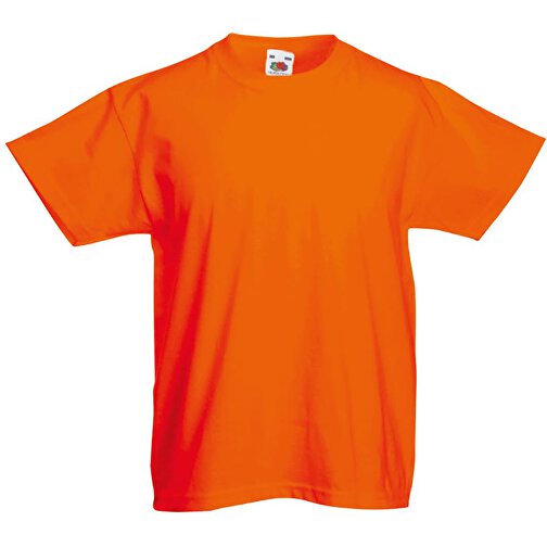 Kids Valueweight T-Shirt , Fruit of the Loom, orange, 100 % Baumwolle, 140, , Bild 1