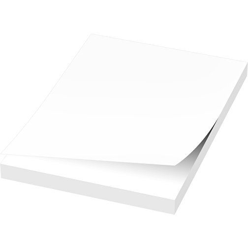Sticky-Mate® Haftnotizen 50 X 75 Mm , weiß, Papier, 80 g/m2, 7,50cm x 0,25cm x 5,00cm (Länge x Höhe x Breite), Bild 1