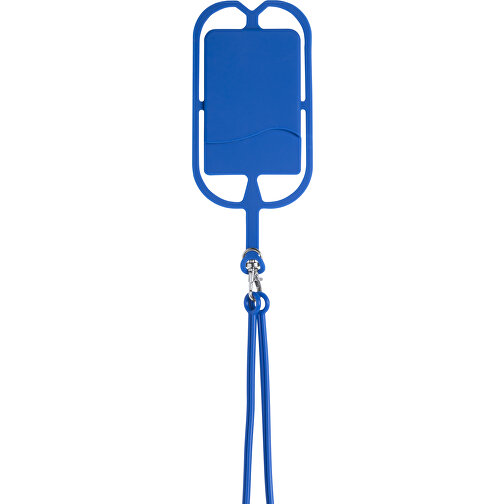 Schlüsselband VELTUX , blau, Silikon, 7,00cm x 58,00cm (Länge x Breite), Bild 1