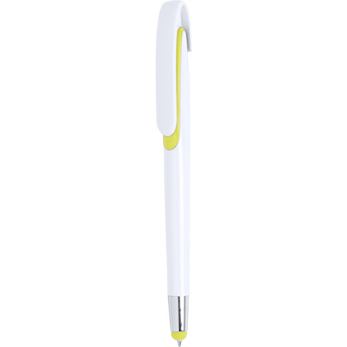 Kugelschreiber Pointer ZALEM , gelb, 14,70cm (Breite), Bild 1