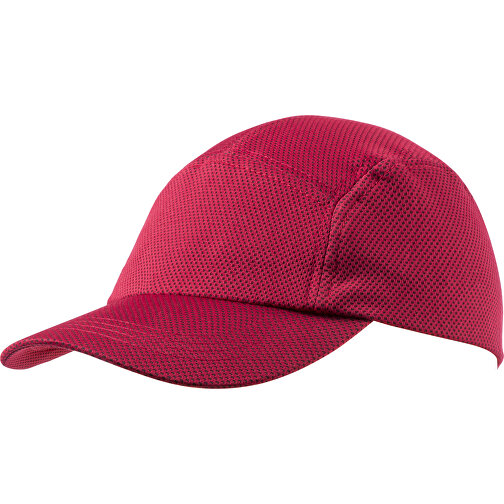 Mütze FANDOL , rot, 55% Nylon/ 45% Polyester, , Bild 1