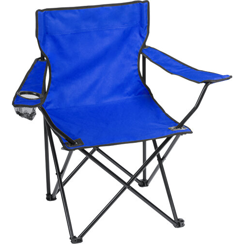 Stuhl BONSIX , blau, Polyester 600D, 83,00cm x 49,00cm x 79,00cm (Länge x Höhe x Breite), Bild 1