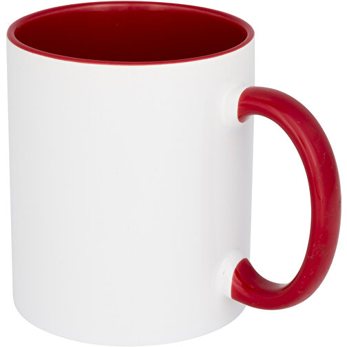 Pix 330 Ml Colour-Pop Sublimations-Tasse , rot, Keramik, 9,50cm (Höhe), Bild 1