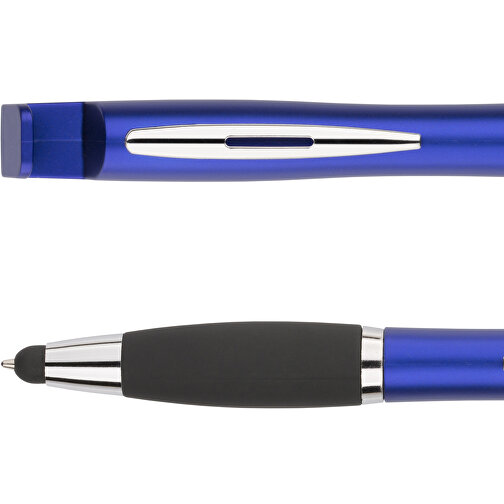 Kugelschreiber Moho , Promo Effects, blau, Kunststoff, 13,90cm (Länge), Bild 4
