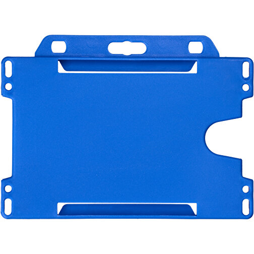 Vega Kartenhalter Aus Kunststoff , blau, PP Kunststoff, 9,00cm x 0,40cm x 6,50cm (Länge x Höhe x Breite), Bild 2