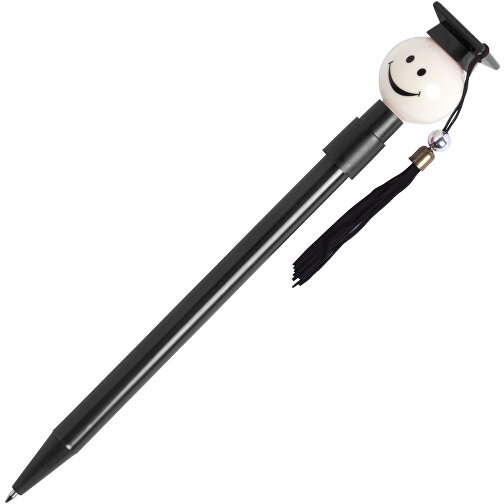 Kugelschreiber GRADOX , schwarz, 17,50cm (Breite), Bild 2