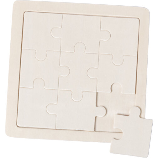 Puzzle SUTROX , natur, Holz, 14,60cm x 0,50cm x 14,60cm (Länge x Höhe x Breite), Bild 2