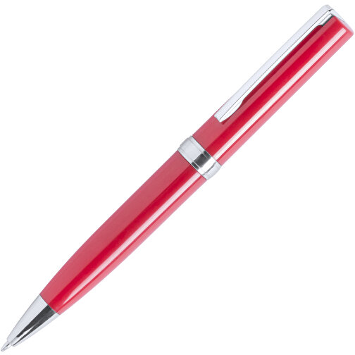 Kugelschreiber TANETY , rot, 13,50cm (Breite), Bild 2