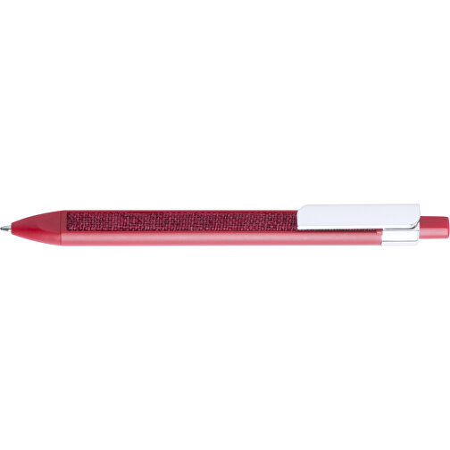 Kugelschreiber TEINS , rot, 14,20cm (Breite), Bild 3