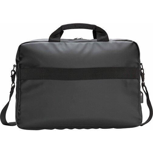 15” Laptop-Tasche , schwarz, Polyester, Polyester, 41,00cm x 6,50cm x 29,50cm (Länge x Höhe x Breite), Bild 6