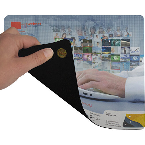AXOPAD® Mousepad AXOTex 400, prostokatny 24 x 19,5 cm, grubosc 2,4 mm, Obraz 2