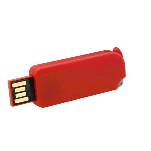 USB-Stick Pop-Up 2 GB , Promo Effects MB , rot MB , 2 GB , ABS MB , 3 - 10 MB/s MB , 4,90cm x 0,70cm x 1,80cm (Länge x Höhe x Breite), Bild 2
