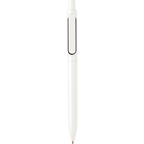 X6 Stift, Weiss , weiss, ABS, 14,90cm (Höhe), Bild 2