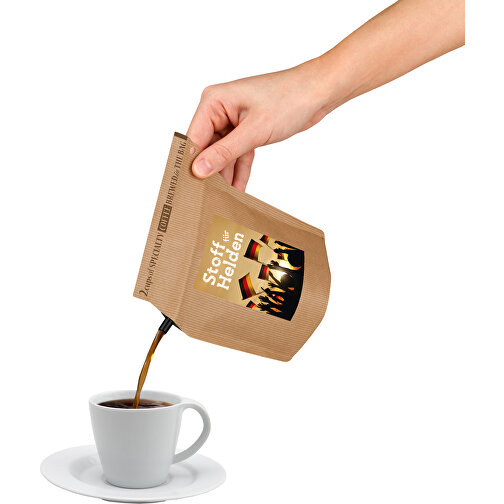 Deutschland FAN-Kaffee, Wiederverwendbarer Brühbeutel , Gemischt, 18,00cm x 0,50cm x 18,80cm (Länge x Höhe x Breite), Bild 3