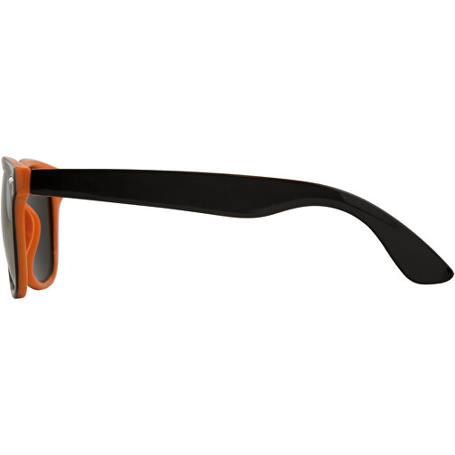 Sun Ray Sonnenbrille Mit Zweifarbigen Tönen , orange / schwarz, PC Kunststoff, 14,50cm x 5,00cm x 15,50cm (Länge x Höhe x Breite), Bild 4