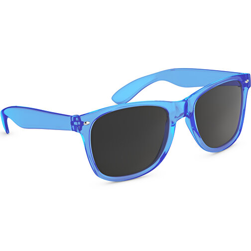 SunShine Transparent - UV 400 , Promo Effects, blau transparent, Rahmen aus Polycarbonat und Glass aus AC, 14,50cm x 4,80cm x 15,00cm (Länge x Höhe x Breite), Bild 2