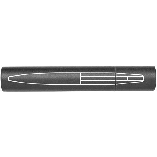 Kugelschreiber ONYX K-III Mit Geschenkverpackung , Promo Effects, schwarz, Metall gummiert, 13,90cm (Länge), Bild 5