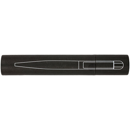 Kugelschreiber ONYX K-I Mit Geschenkverpackung , Promo Effects, schwarz, Metall gummiert, 13,80cm (Länge), Bild 8