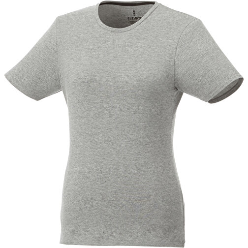 Balfour T-Shirt Für Damen , Green Concept, grau meliert, Single jersey Strick 85% Bio Baumwolle, 10% Viskose, 5% Elastan, 200 g/m2, S, , Bild 1