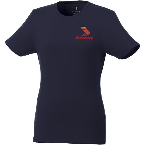 Balfour T-Shirt Für Damen , Green Concept, navy, Single jersey Strick 95% Bio Baumwolle, 5% Elastan, 200 g/m2, L, , Bild 4
