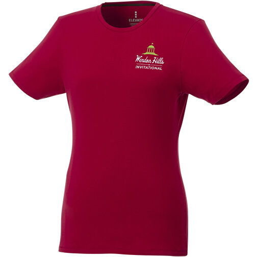 Balfour T-Shirt Für Damen , Green Concept, rot, Single jersey Strick 95% Bio Baumwolle, 5% Elastan, 200 g/m2, M, , Bild 4