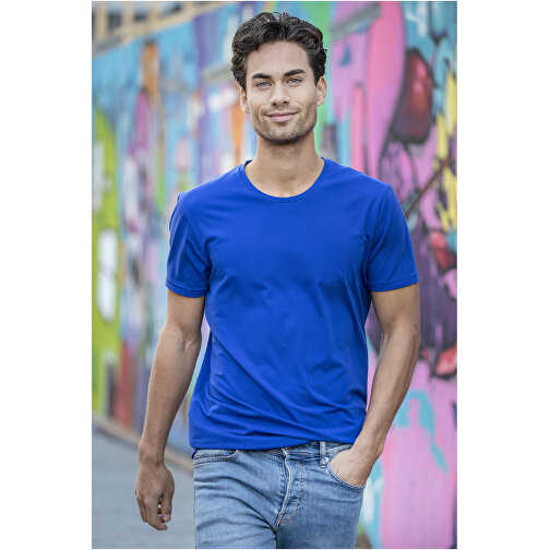Balfour T-Shirt Für Herren , Green Concept, blau, Single jersey Strick 95% Bio Baumwolle, 5% Elastan, 200 g/m2, XXXL, , Bild 5