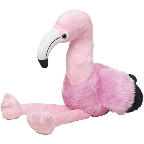 Flamingo Fernando , pink, Polyester, Polyesterfasern, 28,00cm x 41,00cm x 24,00cm (Länge x Höhe x Breite), Bild 2