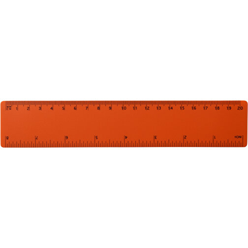Rothko 20 Cm Kunststofflineal , orange, PP Kunststoff, 20,90cm x 0,10cm x 4,00cm (Länge x Höhe x Breite), Bild 1
