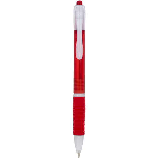 Trim Kugelschreiber , rot, AS Kunststoff, 14,50cm (Länge), Bild 1