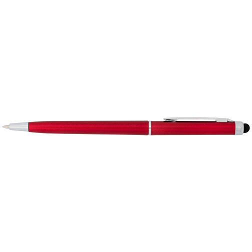 Valeria ABS Kugelschreiber Mit Stylus , rot, ABS Kunststoff, Stahl, 13,00cm (Länge), Bild 8