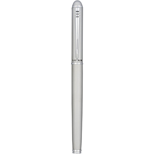 Kugelschreiber-Geschenkset , silber, Metall, 13,60cm (Länge), Bild 2