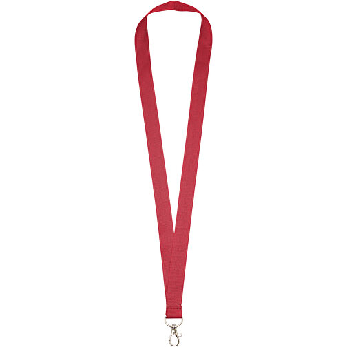 Impey Lanyard Mit Praktischem Haken , rot, Polyester, 2,00cm x 49,00cm x 0,20cm (Länge x Höhe x Breite), Bild 1
