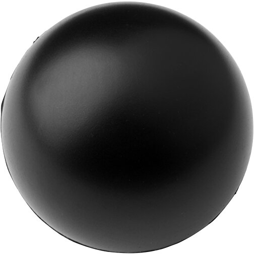 Cool Runder Antistressball , schwarz, PU Kunststoffschaum, , Bild 1