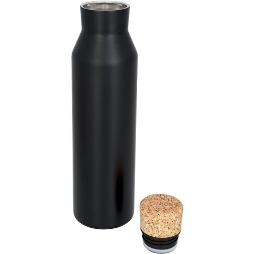 Norse 590 Ml Kupfer-Vakuum Isolierflasche , schwarz, Edelstahl, 26,20cm (Höhe), Bild 2