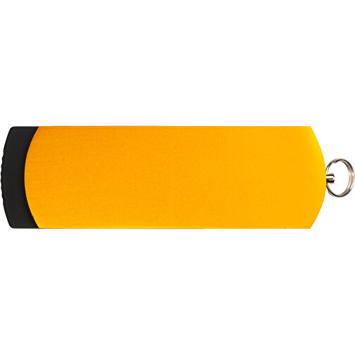 USB-Stick COVER 2GB , Promo Effects MB , gold MB , 2 GB , Kunststoff/Aluminium MB , 3 - 10 MB/s MB , 5,40cm x 0,85cm x 1,70cm (Länge x Höhe x Breite), Bild 4