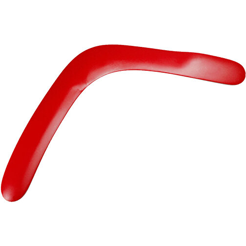 Bumerang 'Maxi' , standard-rot, Kunststoff, 41,00cm x 0,60cm x 4,30cm (Länge x Höhe x Breite), Bild 1