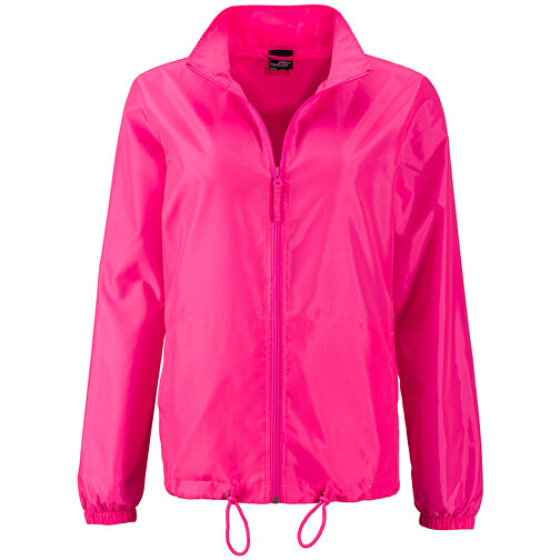 Ladies' Promo Jacket , James Nicholson, pink/neon, Oberstoff: 100% Polyester, L, , Bild 1