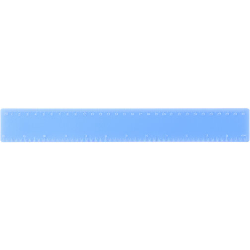 Rothko 30 Cm Kunststofflineal , blau mattiert, PP Kunststoff, 31,30cm x 0,10cm x 4,20cm (Länge x Höhe x Breite), Bild 1