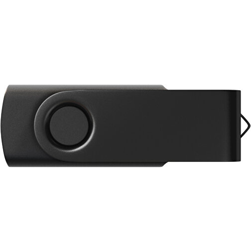 USB-Stick SWING Color 2.0 8 GB , Promo Effects MB , schwarz MB , 8 GB , Kunststoff/ Aluminium MB , 5,70cm x 1,00cm x 1,90cm (Länge x Höhe x Breite), Bild 2