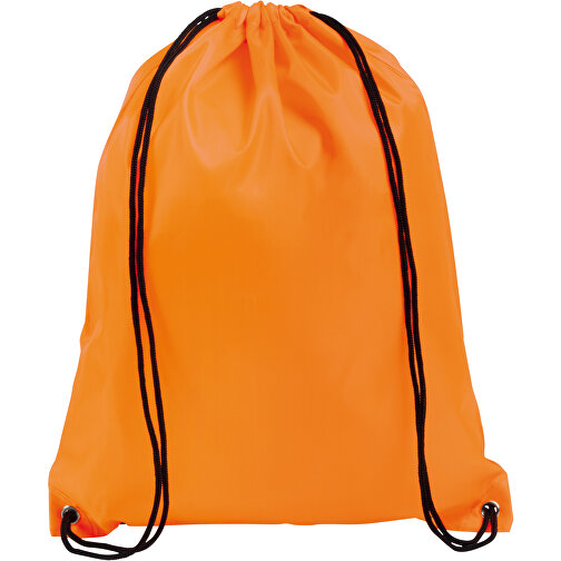 Turnbeutel/ Rucksack TOWN , orange, 210D Polyester, 30,00cm x 42,00cm (Länge x Breite), Bild 1