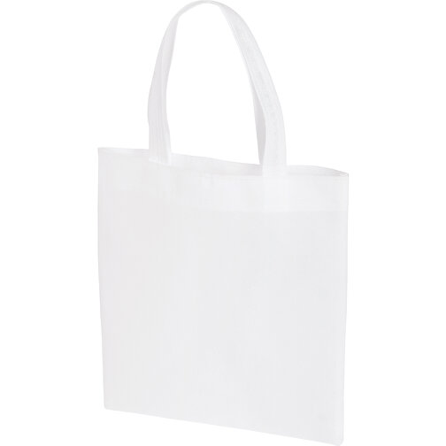 Kleiner Shopper LITTLE MARKET , weiß, Polypropylen, 22,00cm x 26,00cm (Länge x Breite), Bild 1