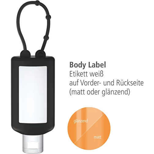 Solmælk SPF 30, 50 ml Bumper (sort), Body Label (R-PET), Billede 4