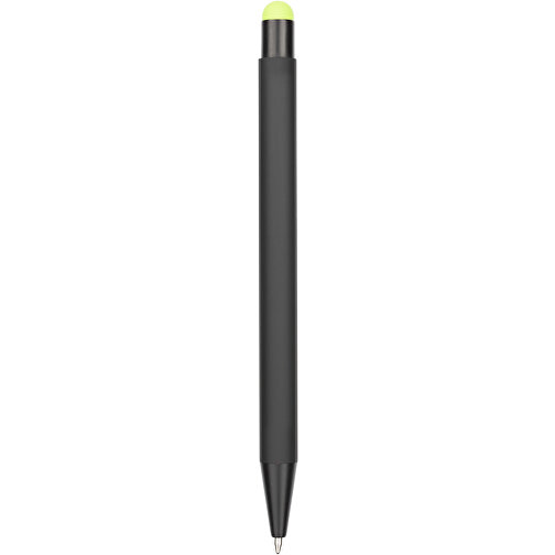 Kugelschreiber Colorado , Promo Effects, schwarz/grün, Aluminium, 13,50cm x 0,80cm (Länge x Breite), Bild 5